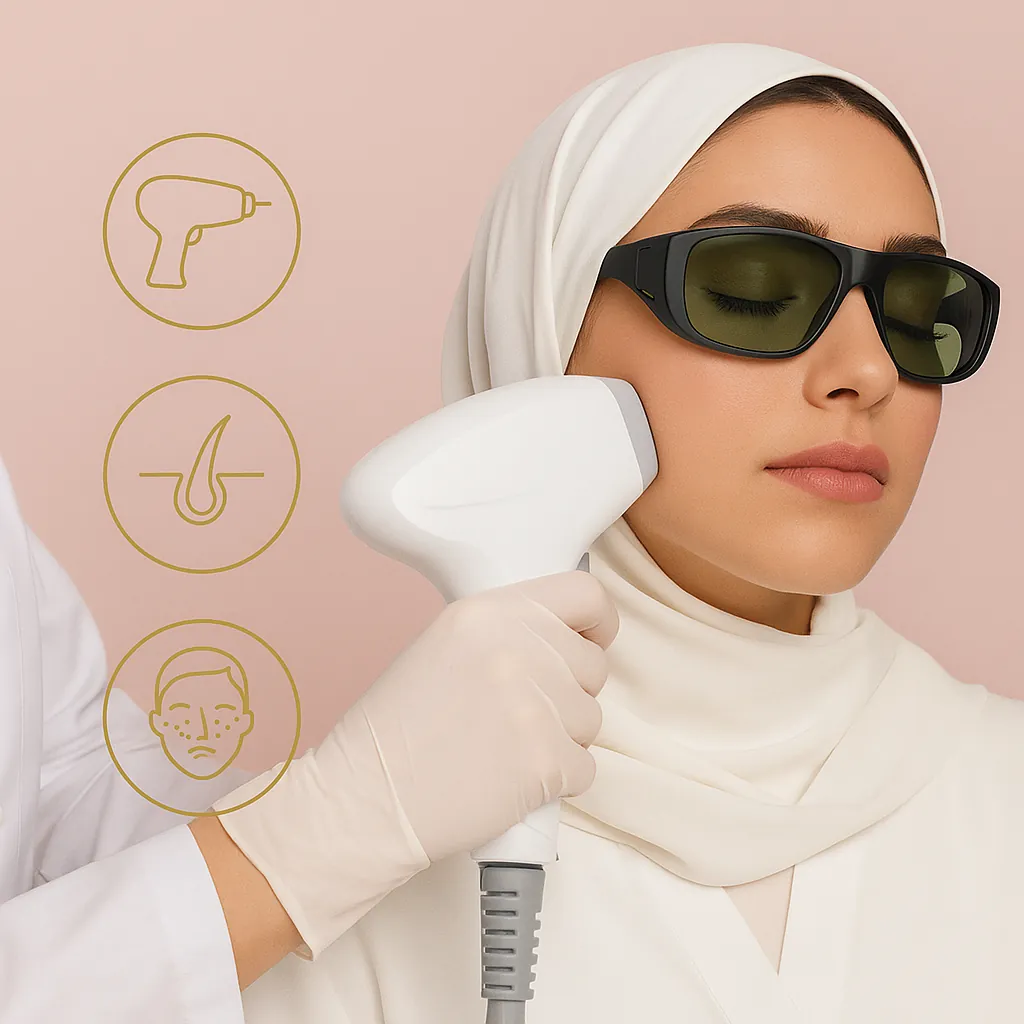 صورة لخدمة القسم: الليزر وإزالة الشعر