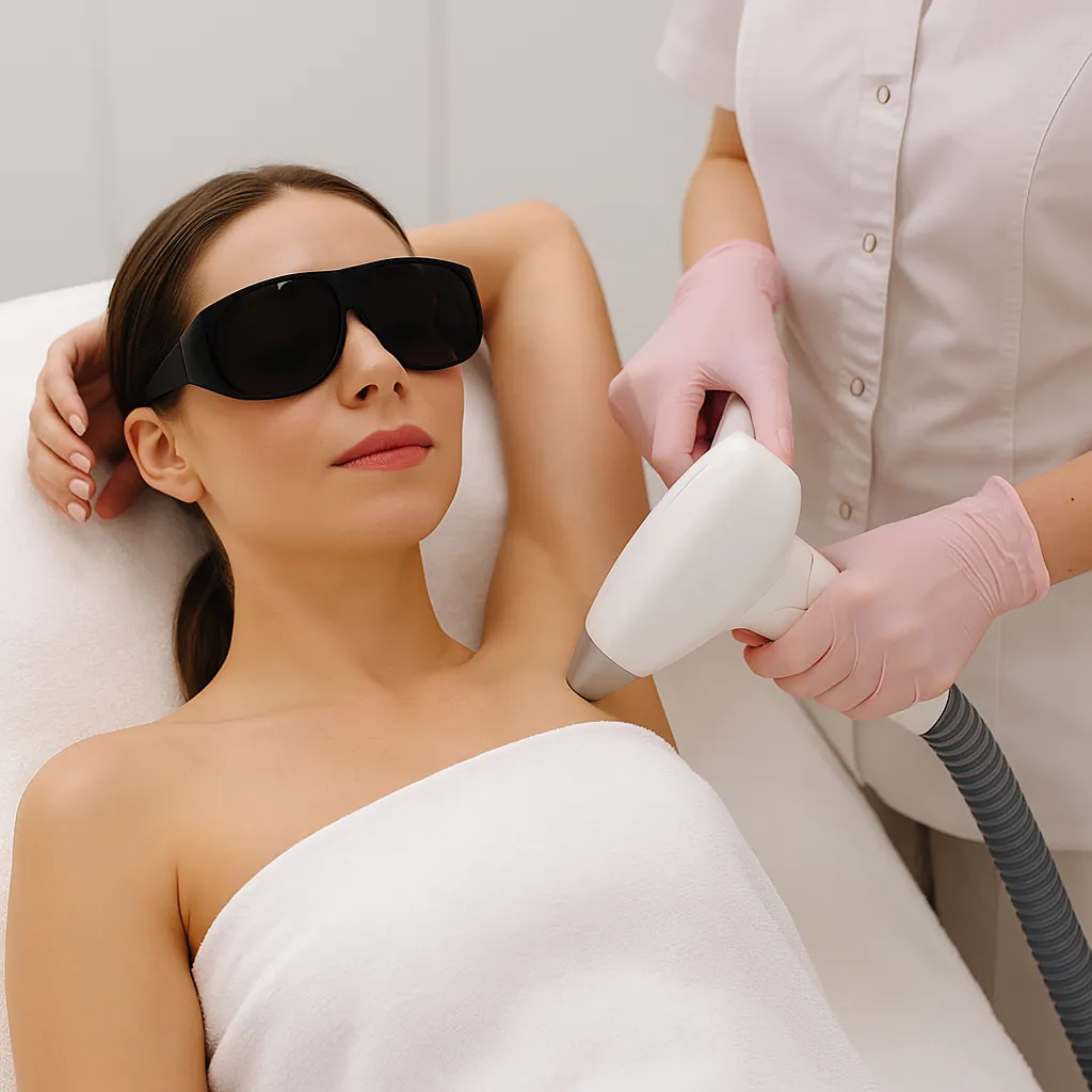 إزالة الشعر بالليزر بأحدث الأجهزة